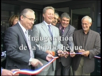 Mairie d�Aubignan - Inauguration de la biblioth�que - 